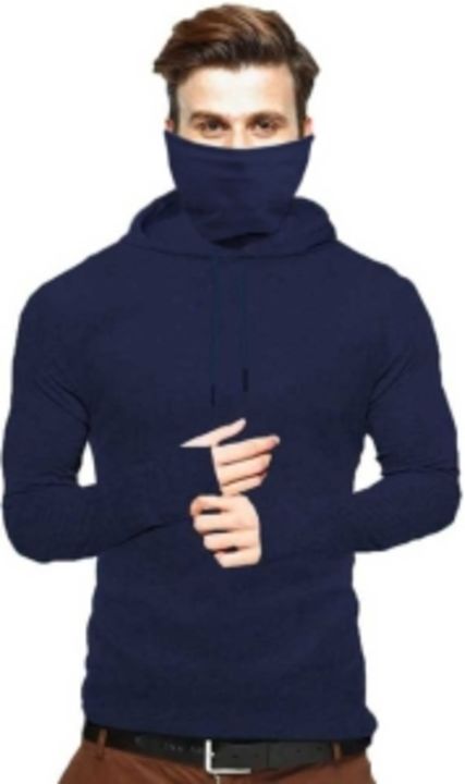 TRIPR Solid Men Hooded Neck T-Shirt uploaded by R.N.V.S. COLLECTION on 1/24/2022