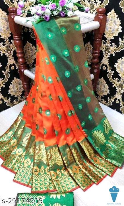  Catalog Name:*Beautiful Silk Saree* Saree Fabric uploaded by business on 1/25/2022