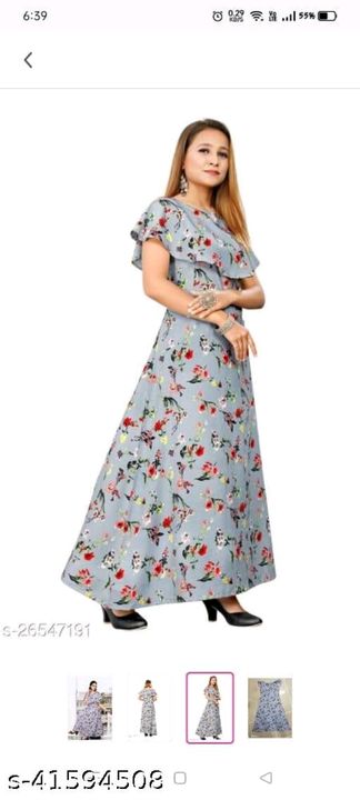 Catalog Name:*Minari Stylish Fabulous Women Dresses*  uploaded by business on 1/25/2022