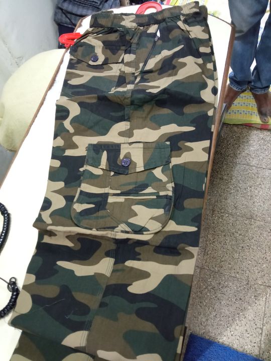 Military pant uploaded by gupta khadi and handlooms on 1/25/2022