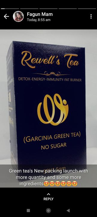 Rewell's Garcinia Green Tea uploaded by Rewell pharma on 1/25/2022