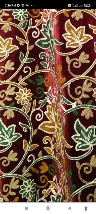 Post image Embroidery curtain.... For luxry villas and hotels...