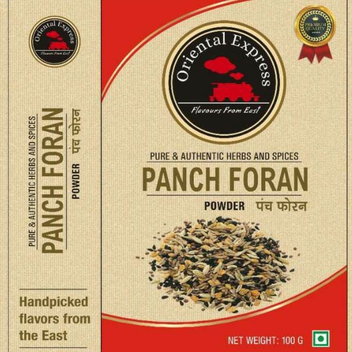 Post image Panchforan from. Oriental Express. Pure and Authentic mixture of 5 spices and herbs to add aroma and immunity.