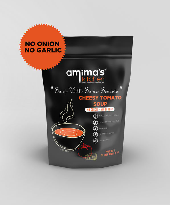 Cheesy Tomato Soup (No Onion No Garlic)100 Grams [Serves 10] uploaded by Amima Food Factory on 1/25/2022
