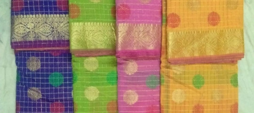 Visiting card store images of Banarasi silk nikah fabric