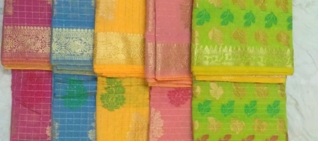 Warehouse Store Images of Banarasi silk nikah fabric