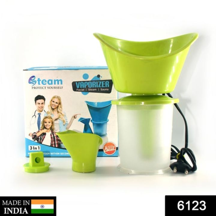 6123 Vaporiser steamer for cough and cold (Common Box) uploaded by DeoDap on 1/25/2022