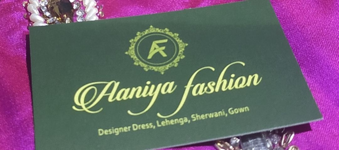 Visiting card store images of lehnga saree manufacturing