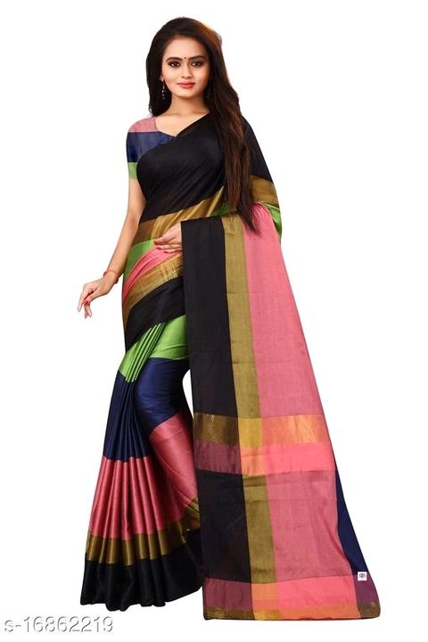 Cotton silk saree sari sharee new collection  uploaded by shiva shop on 1/25/2022