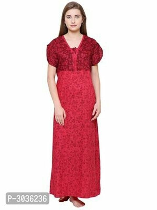 Red Cotton Printed Night Wear For Women's

Bust : 30.0 - 36.0

Waist : 28.0 - 34.0

Within 6-8 busin uploaded by MahaCollection  on 6/10/2020