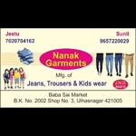 Business logo of Nanak garment