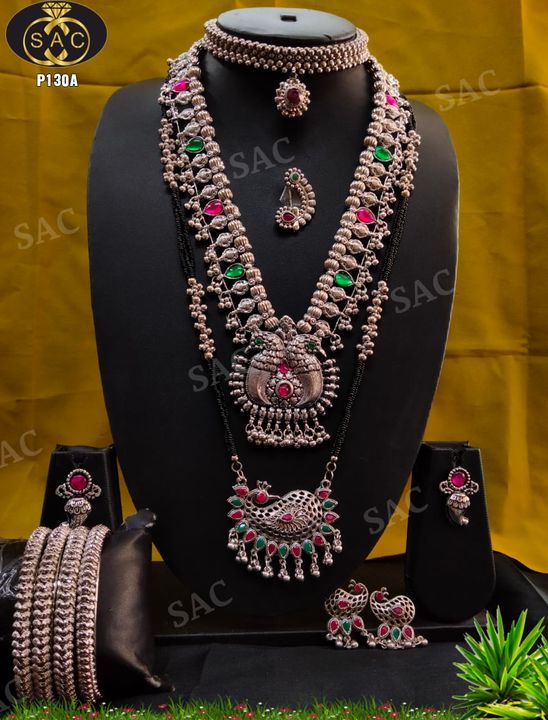 Post image Maharashtrian oxide jwellery set available.....for order contact on this no. 7796722771