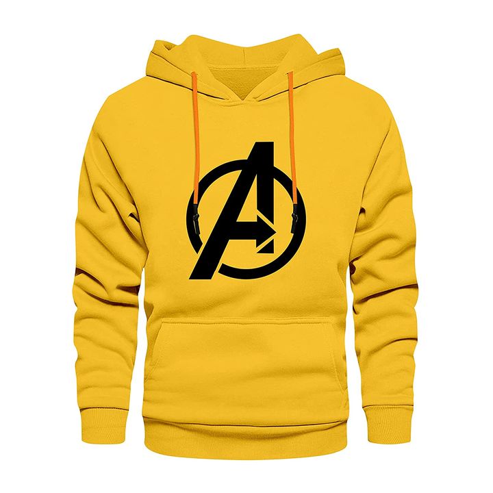 Yallow fashion youth stylish avengers desing printed hoodies uploaded by business on 1/25/2022