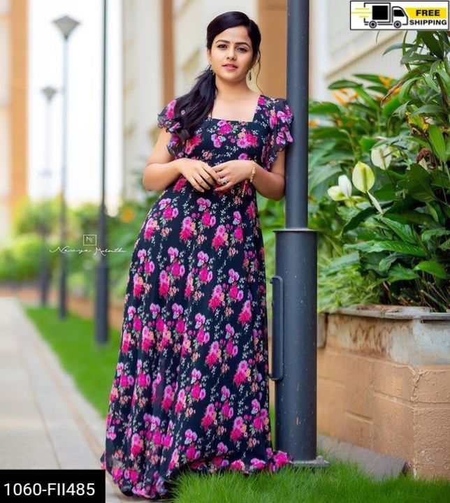 Maxi dress uploaded by Dhaarmi Fashion on 1/25/2022