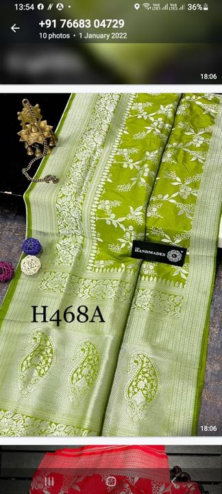 Semi Georgette saree  uploaded by business on 1/25/2022
