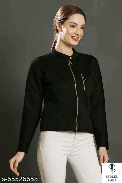 Women casual black jacket uploaded by business on 1/25/2022