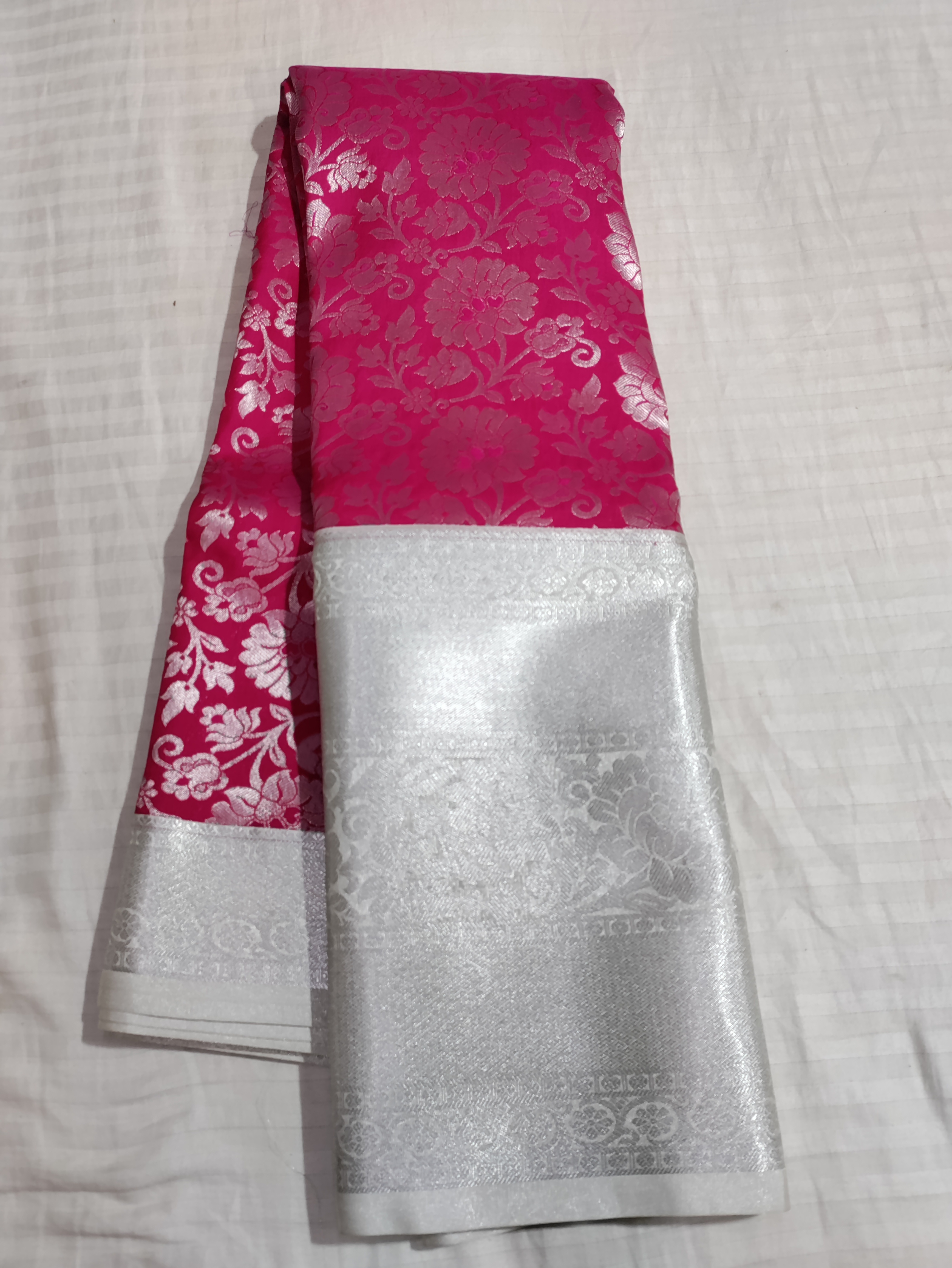 Semi Kanchipuram silk saree uploaded by business on 1/25/2022