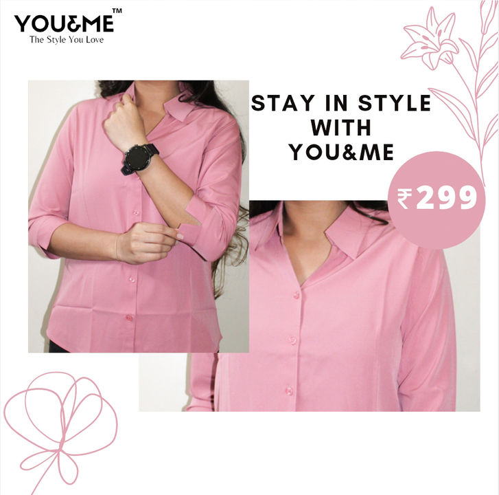 You&Me FORMAL /CASUAL WOMEN'S SHIRT  uploaded by You&me on 1/25/2022