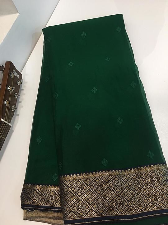 *Restocked on great demand*

*Pure marble chiffon designer saree all over embroidery buti  uploaded by business on 10/4/2020