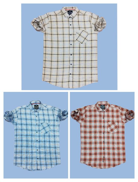 check shirt uploaded by SHAH BOMBAY FASHION POINT on 1/25/2022