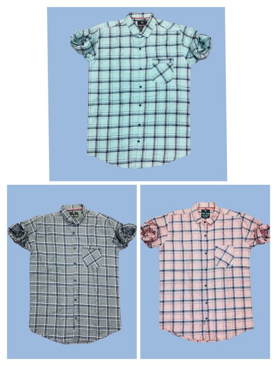 check shirt uploaded by SHAH BOMBAY FASHION POINT on 1/25/2022