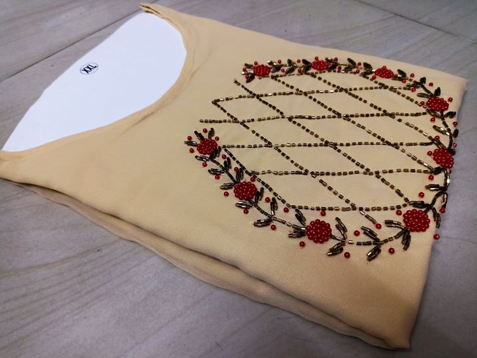 Hand work kurti uploaded by business on 1/26/2022