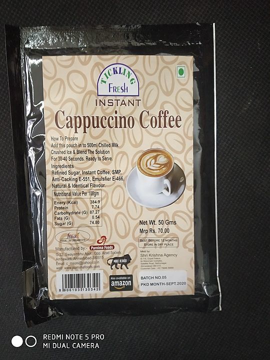 Cappuchino Coffee uploaded by business on 10/4/2020