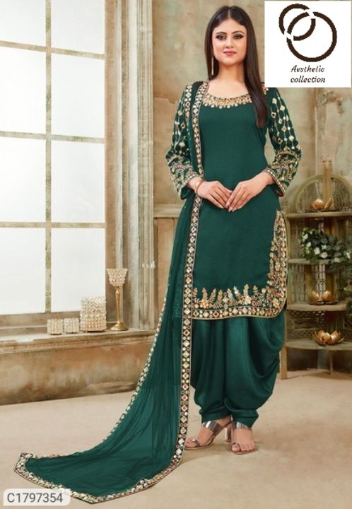 Post image I want 1 Pieces of Patiala suit for women.
Below is the sample image of what I want.