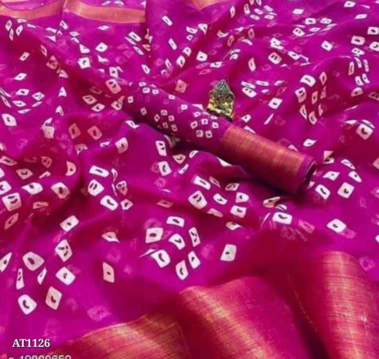 Product image with price: Rs. 350, ID: bandhani-saree-89f297ac