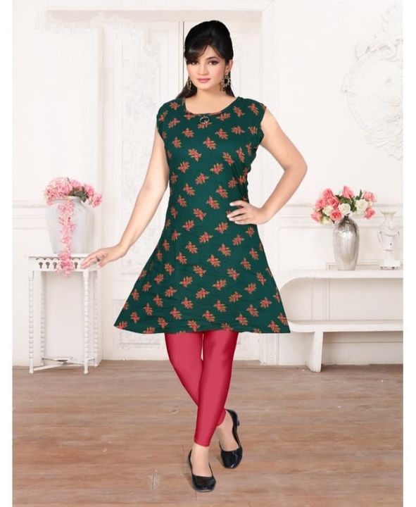 Women's rayon A-Line kurti  uploaded by business on 1/26/2022