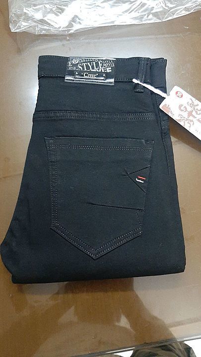 Mens Black nitted lycra denim
28-36 size available 
Length 43+
100% cotton fabric 
Shipping extra 
 uploaded by R s garments  on 6/10/2020