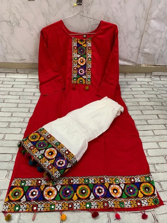 Beautiful Rayon style kurti with skirts uploaded by Vc creation on 1/26/2022