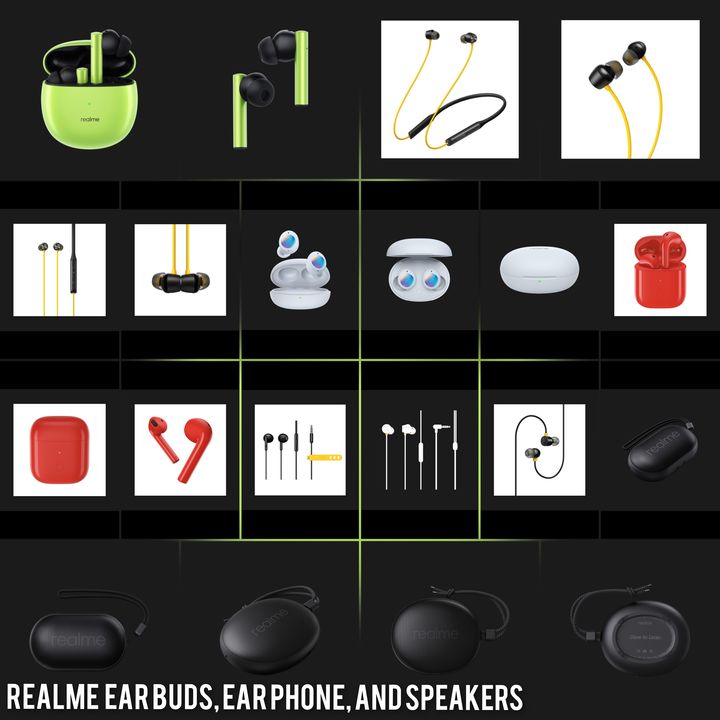 Realme earphone, neckband & buds uploaded by business on 1/26/2022