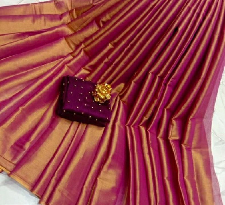 Gorgeous Solid Silk saree uploaded by Sana Fashion on 1/26/2022