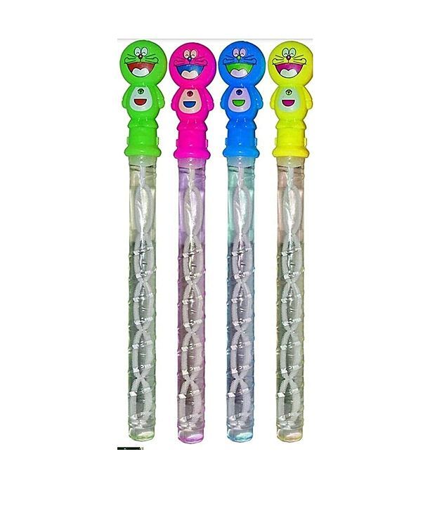 multicolour bubble stick doremon chracter uploaded by business on 10/4/2020
