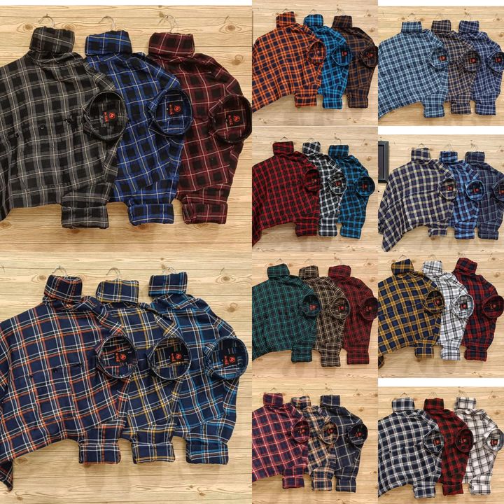 Cotton casual checks shirts uploaded by business on 1/26/2022