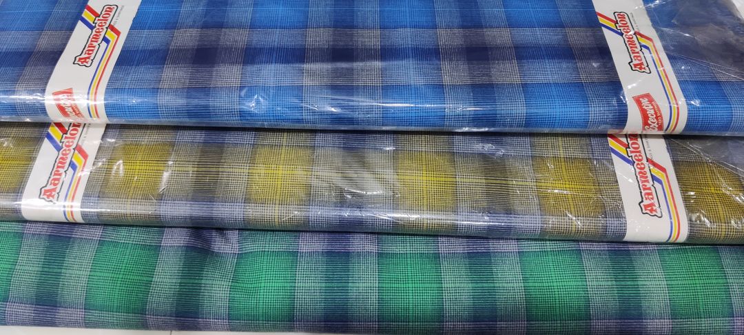 Cotton twill checks uploaded by Shree Yash Textiles on 1/26/2022