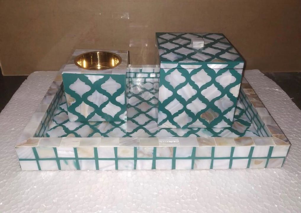 Tray, box & candle holder uploaded by business on 1/26/2022