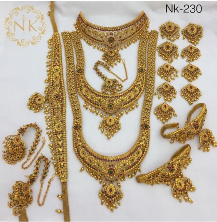 Full Bridal jewellery set  uploaded by ALL IN ONE HUB on 1/26/2022