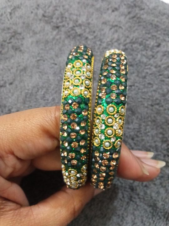 Stone bangles uploaded by business on 1/26/2022