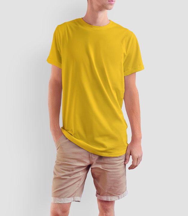 Plain t shirt round neck half sleeve  uploaded by business on 1/26/2022