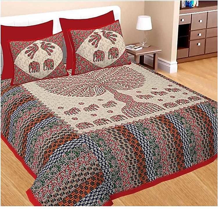 Jaipuri Cotton Badmedi Bedsheets
Size:108*108 uploaded by business on 10/4/2020
