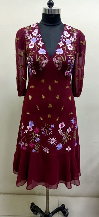 Embroidery Dress uploaded by Wazna fashion on 1/26/2022