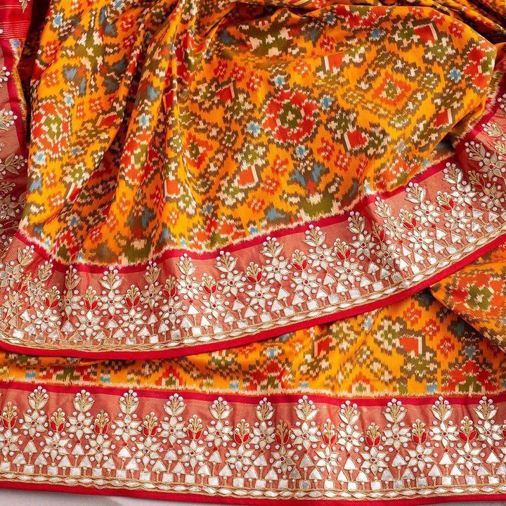 Patola saree  uploaded by Aadhya's collection on 1/27/2022