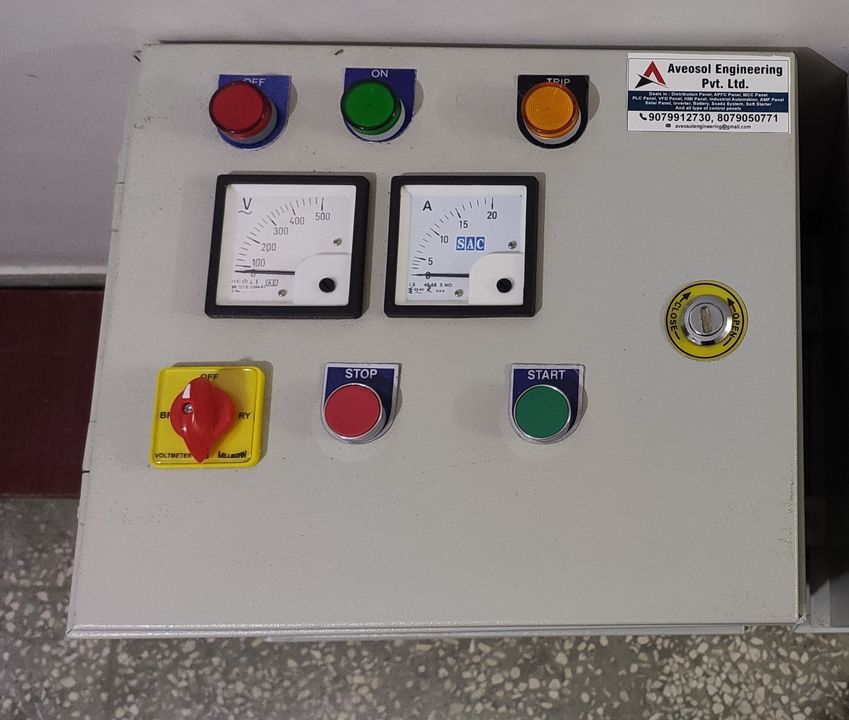 Electrical control panel uploaded by Aveosol engineering Pvt Ltd on 1/27/2022