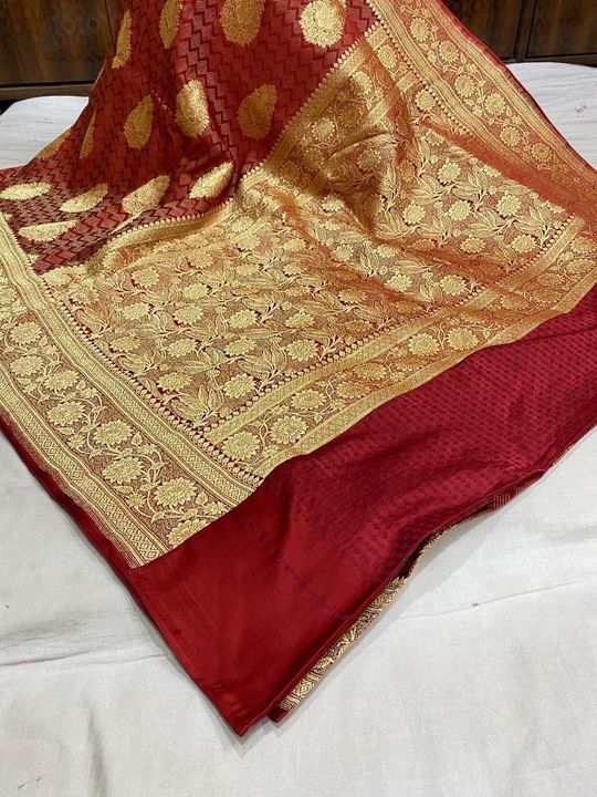 Banarasi satin silk saree  uploaded by business on 1/27/2022