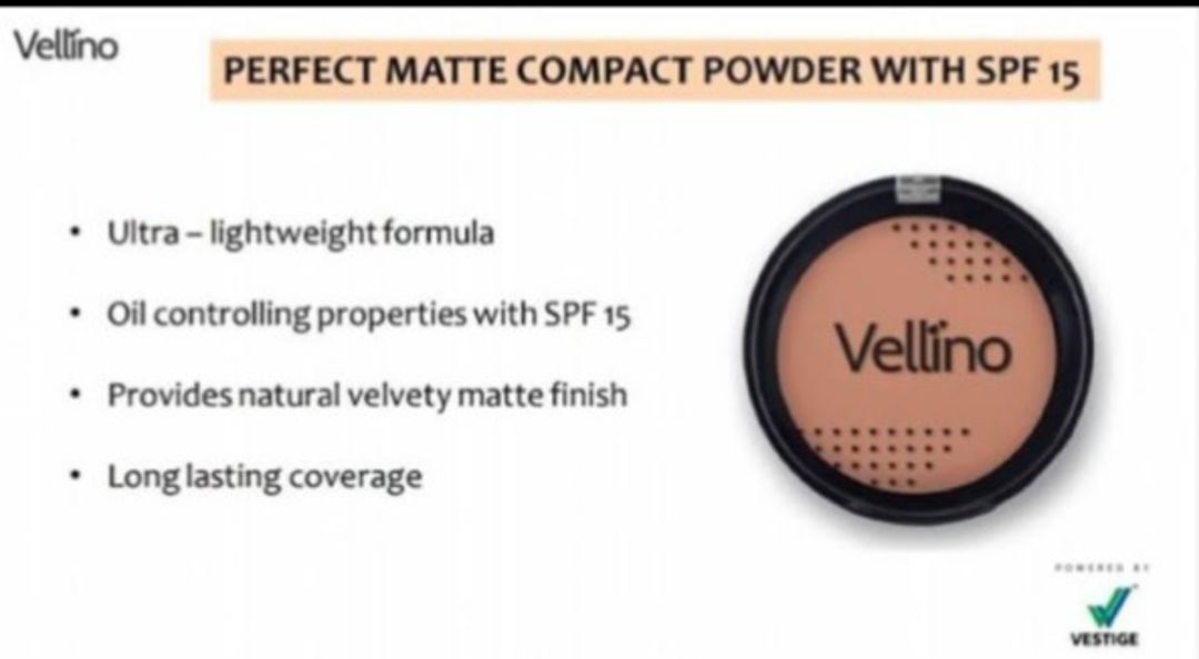 Vellino compact powder uploaded by SocialSeller _beauty_and_helth on 1/27/2022