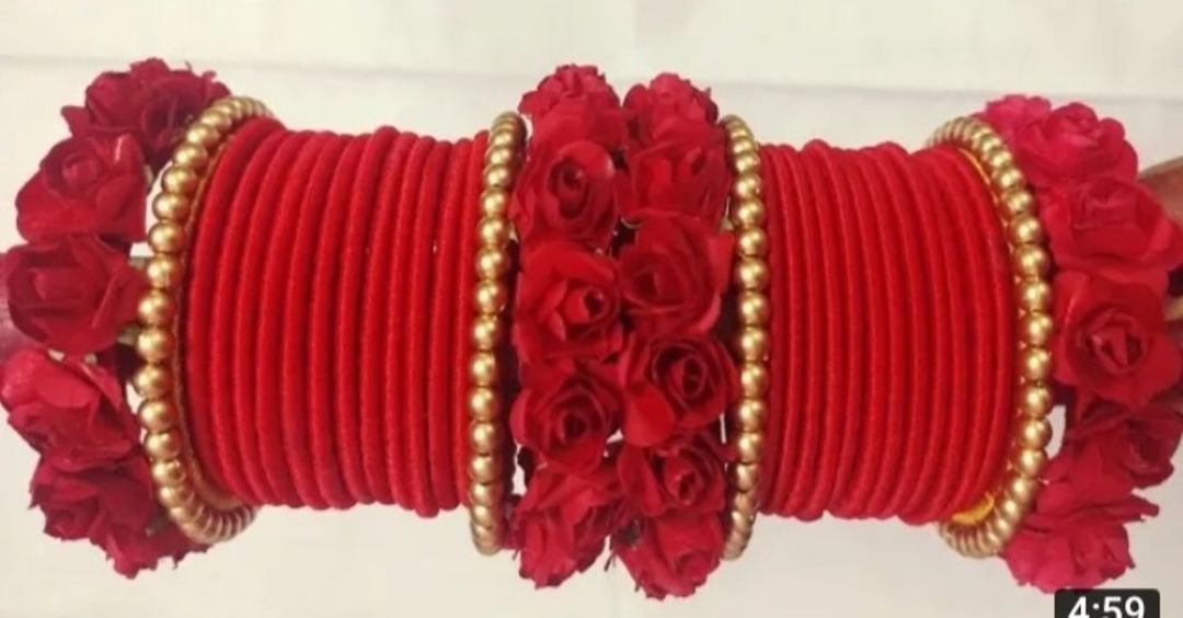 Silk thread bangles uploaded by business on 1/27/2022
