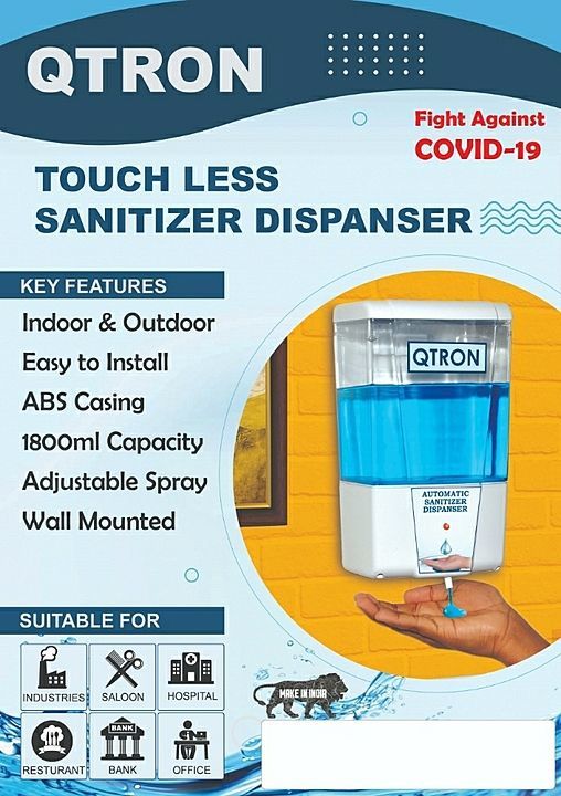 Automatic Hand Sanitizer Dispencer uploaded by Quality Digitals on 10/4/2020