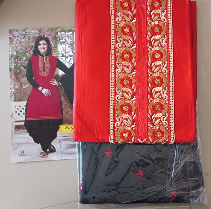 Designer dress material uploaded by Dress material, Kurti, sarees on 1/27/2022